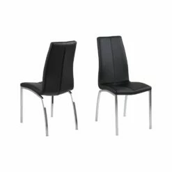 Asama Spisebordsstol, Sort