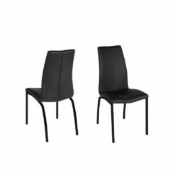 Asama Spisebordsstol, Sort/sort