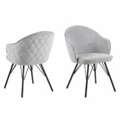 Mitzie Spisebordsstol, Grå