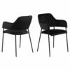 Lima Spisebordsstol, Sort -møbel butik 0000086487 sort