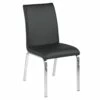 Aura Spisesbordsstol, Sort M. Krom Stel -møbel butik 24530
