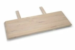 Larvig Tillægsplade, Hvidolieret Eg