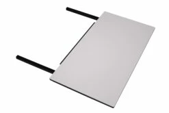 Kastrup Tillægsplade, Hvid M. Sort Kant