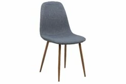 Torino Spisesbordsstol, Antracit M. Ben I Egetræslook