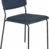 Ally Spisesbordsstol, Blå M. Sorte Metalben 1 Ally Spisesbordsstol, Blå M. Sorte Metalben -møbel butik 29297