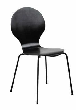 Calion Skalstol, Sortlakeret M. Sort Metalstel