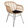 Trieste Stol – Stol I Naturligt Rattan Med Hynde 1 Trieste Stol – Stol I Naturligt Rattan Med Hynde -møbel butik 7001050