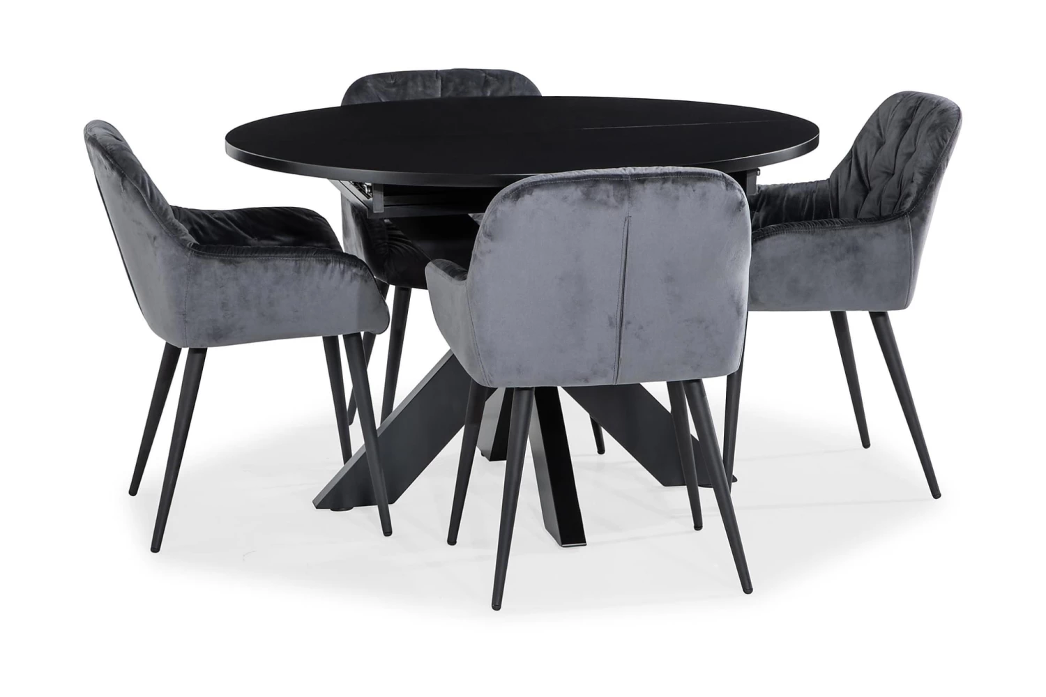 Bayview Spisebordssæt M. 4 Giovanni Spisebordsstole 3 Bayview Spisebordssæt M. 4 Giovanni Spisebordsstole