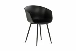 Napoli Spisebordsstol, Sort