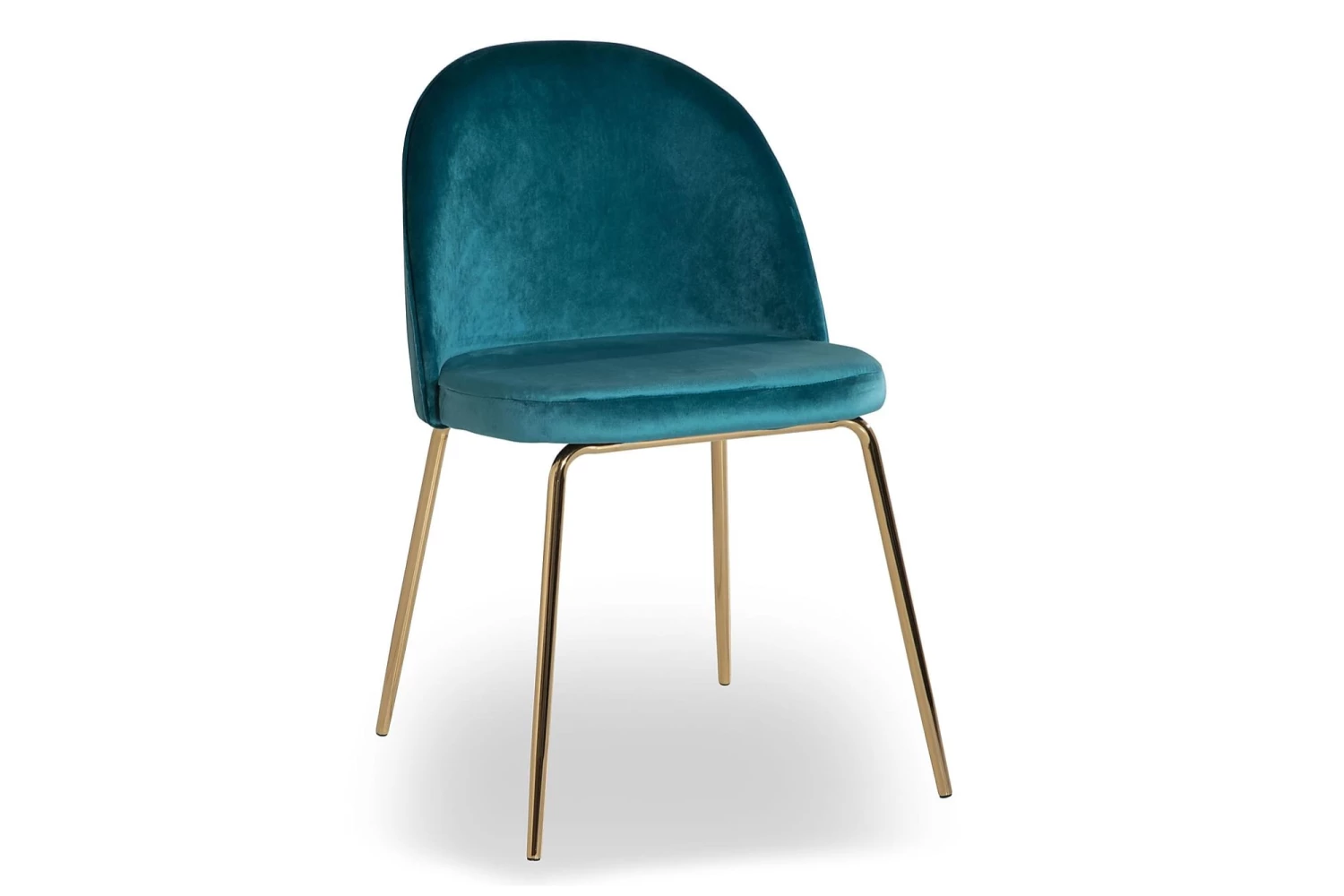 Felipe Spisebordsstol, Turkisblå Velour 3 Felipe Spisebordsstol, Turkisblå Velour