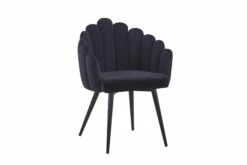 Saxdalen Spisebordsstol, Sort