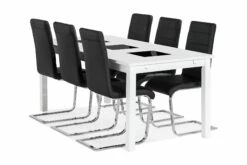 Jasmin Spisebord M. 6 Cibus Spisestuestole