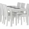 Jasmin Spisebordssæt M. 6 Brunnevik Spisebordsstole 1 Jasmin Spisebordssæt M. 6 Brunnevik Spisebordsstole -møbel butik 90001387938