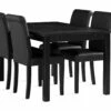 Jasmin Spisebordssæt M. 4 Ravesta Spisebordsstole