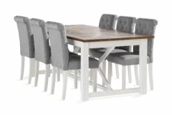 Varis Spisebordssæt M. 6 Stormon Spisebordsstole