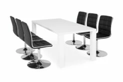 Cibus Spisebordssæt M. 6 Frida Spisebordsstole