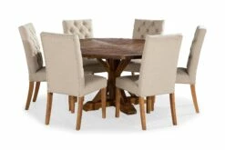 Lyon Spisebordssæt M. 6 Jenny Stole, Elmetræ