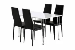 Zagar Spisebordssæt M. 4 Kaye Spisebordsstole