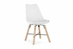 Shell Spisebordsstol, Hvid