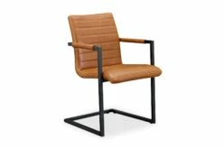 House Spisebordsstol, Lysebrun Kunstlæder