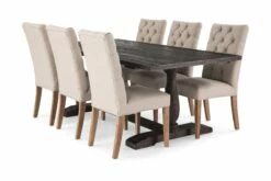 Dijon Spisebordssæt M. 6 Jenny Spisebordsstole