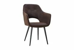 Dianny Spisebordsstol, Brun Kunstlæder