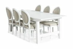 Altea Spisebordssæt M. 6 Lewis Spisebordsstole