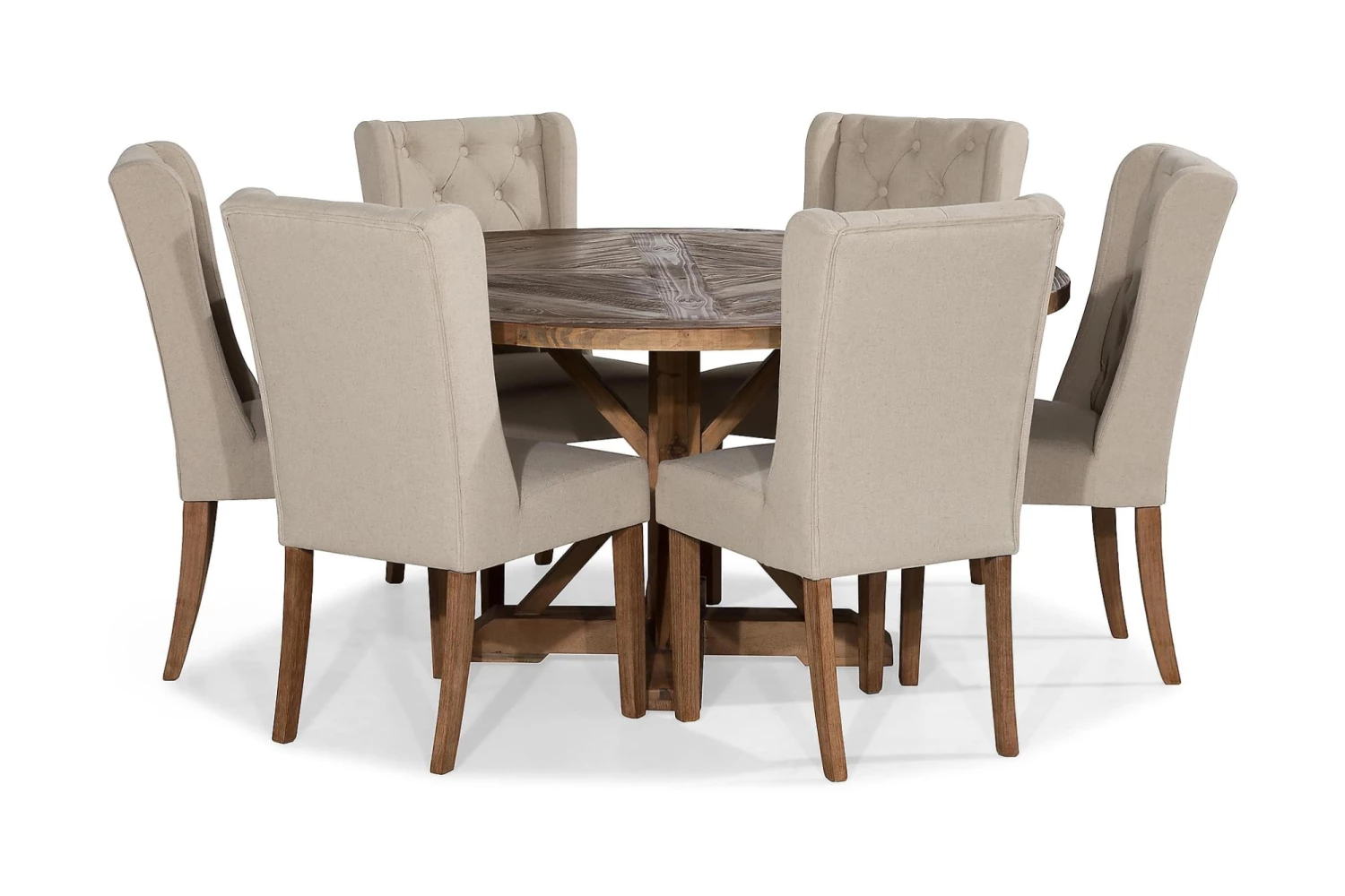 Lyon Spisebordssæt M. 6 Irma Stole 3 Lyon Spisebordssæt M. 6 Irma Stole