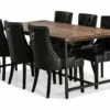 Wilmer Spisebordssæt M. 6 Tone Spisebordsstole -møbel butik 9000694425