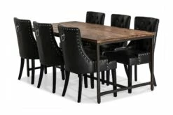 Wilmer Spisebordssæt M. 6 Tone Spisebordsstole