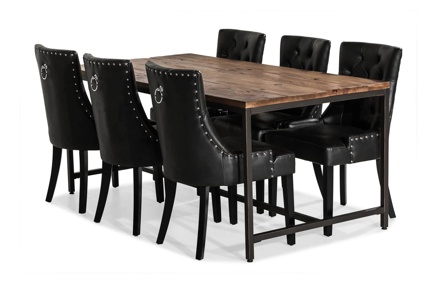 Wilmer Spisebordssæt M. 6 Tone Spisebordsstole 3 Wilmer Spisebordssæt M. 6 Tone Spisebordsstole