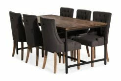 Wilmer Spisebordssæt M. 6 Viktoria Spisebordsstole