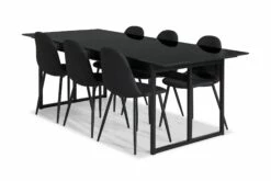 Carrie Spisebordssæt M. 6 Nibe Spisebordsstole