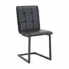 Dodie Spisebordsstol, Sort Kunstlæder -møbel butik 9000701165