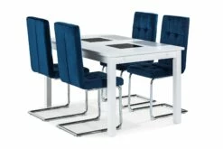 Jasmin Spisebordssæt M. 4 Jessed Spisebordsstole