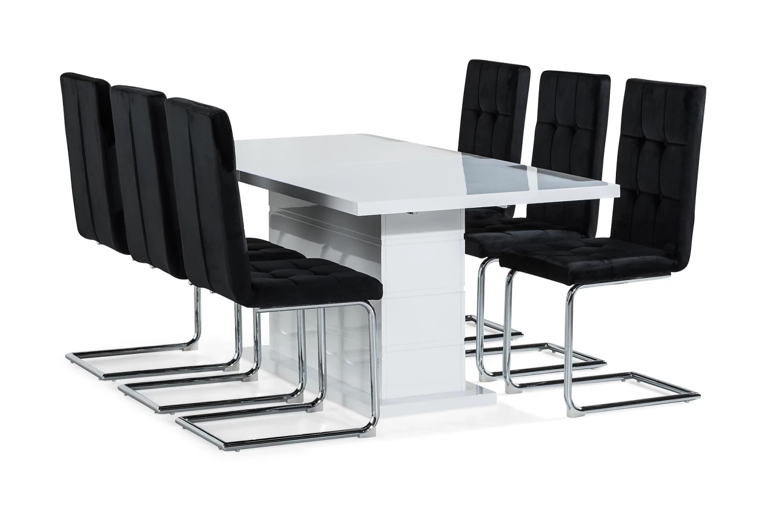 Ratliff Spisebordssæt M. 6 Jessed Spisebordsstole 3 Ratliff Spisebordssæt M. 6 Jessed Spisebordsstole