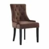 Viktoria Spisebordsstol, Brun Velour 2 Viktoria Spisebordsstol, Brun Velour -møbel butik 9000952428