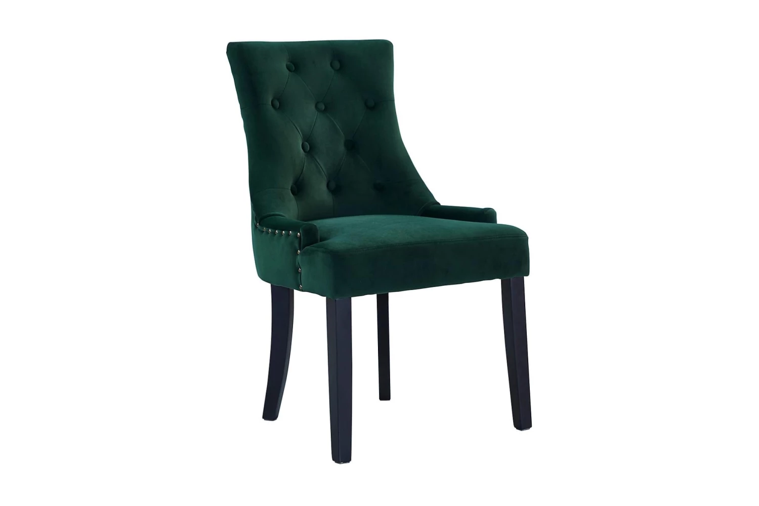 Viktoria Spisebordsstol, Grøn Velour 3 Viktoria Spisebordsstol, Grøn Velour