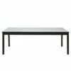 Mosel Spisebord 215/315×90, Hvid/Sort -møbel butik Henrik spisebord HvisSort 215 315x90B 2