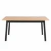 Chara Spisebord 160×90, Eg/oliebehandlet 1 Chara Spisebord 160×90, Eg/oliebehandlet -møbel butik pic serv12 photomanagerpublicmasters products 0000075080 chara dt finer planks wild oak oil base oak black stain lac 160x90xh75 act001